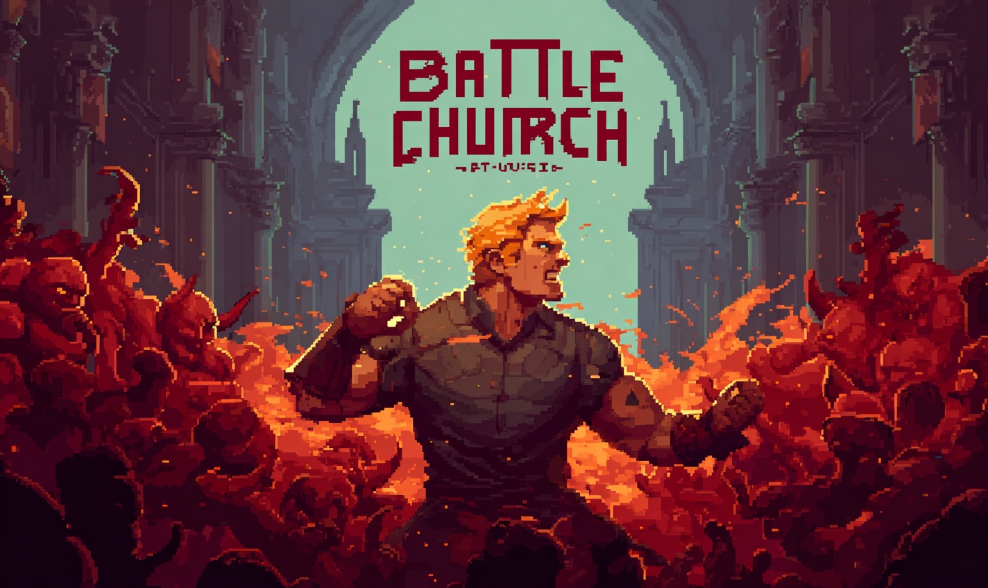 Battle Church hero key art